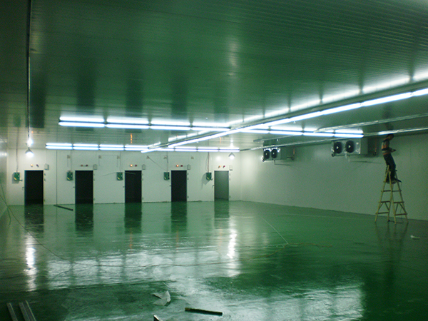 雅瑪多物流冷庫(kù)建造施工