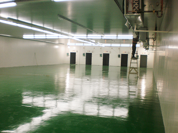 雅瑪多物流冷庫(kù)建造風(fēng)機(jī)安裝