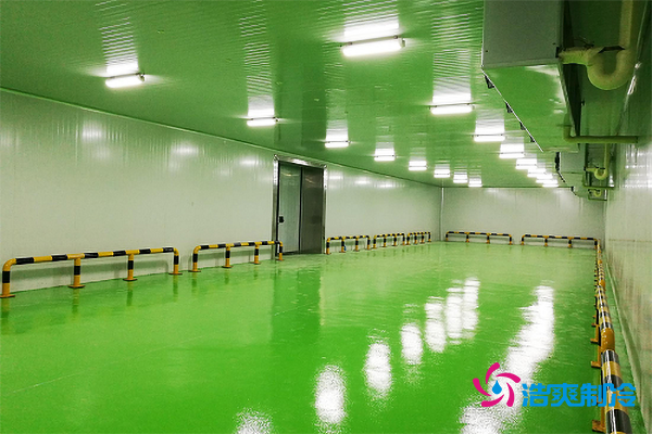 圖示：完工的可口可樂飲料冷庫實(shí)圖