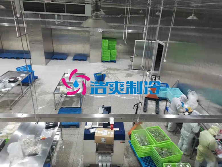 浩爽制冷，凈菜加工冷藏庫